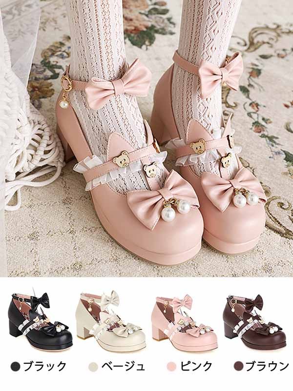 楽天市場】ロリータ 厚底 ロリィタパンプス ゴスロリ おでこ靴