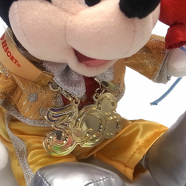 楽天市場】ミッキーぬいぐるみ30周年 復刻版 40周年ドリームゴー