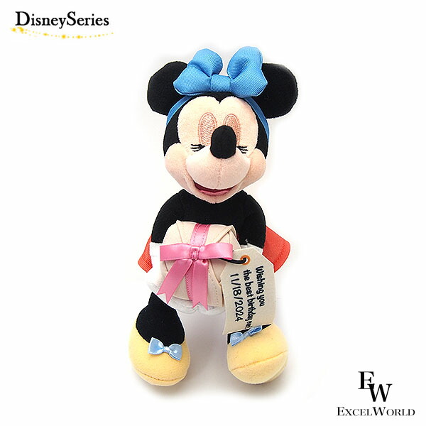 楽天市場】ミニー ぬいぐるみバッジ ハッピーバースデー2024 ミニー