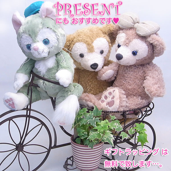 楽天市場】ダッフィー＆シェリーメイ＆ジェラトーニ ぬいぐるみ S