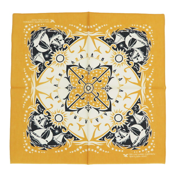 楽天市場】デラックスウェア DELUXEWARE バンダナ U.S ANCHOR DLA-005