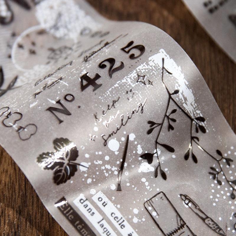 楽天市場】MT611 硫酸紙 おしゃれ デザイン イラスト モノクロ 数字