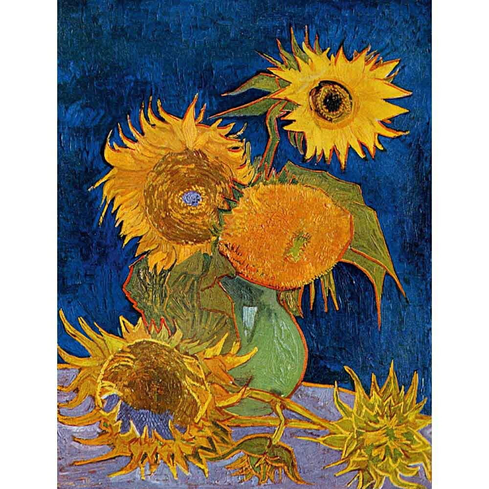 楽天市場】5本のひまわり 【20号】 フィンセント・ファン・ゴッホ