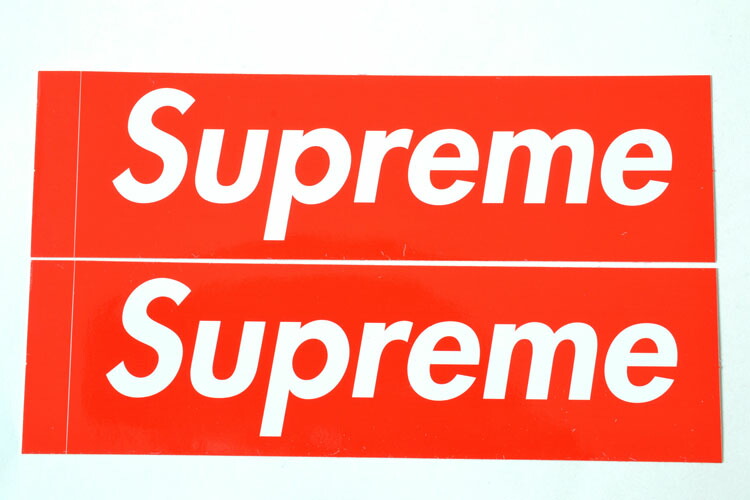 楽天市場】2枚セット 定番☆Supreme シュプリーム ステッカー ボックス