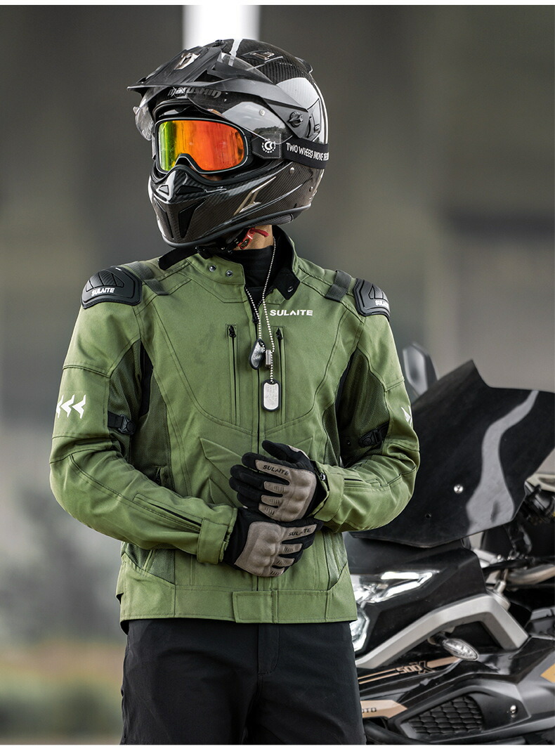 楽天市場】バイクジャケット 夏用 メンズ メッシュジャケット