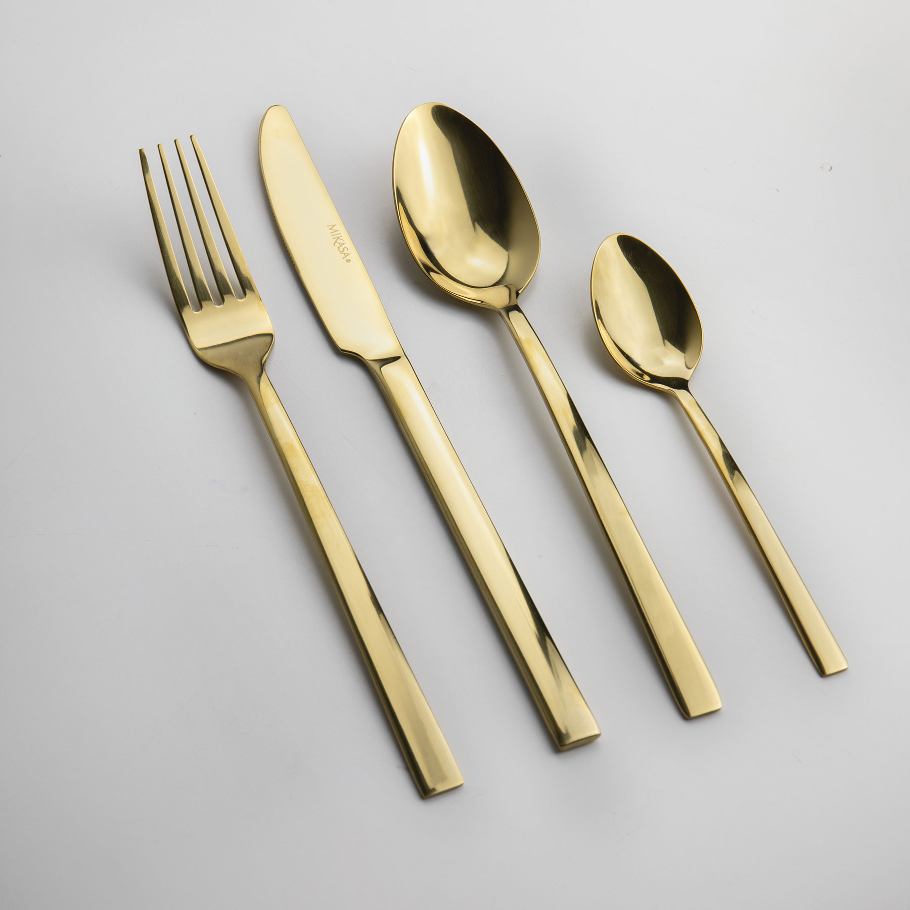 楽天市場】Mikasa カトラリーセット 16Set ゴールド カトラリー 16本