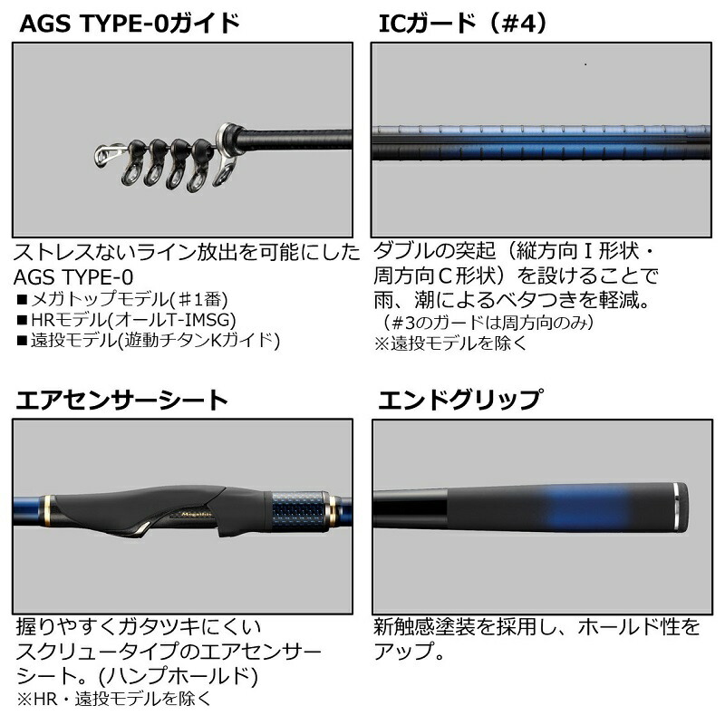 楽天市場】ダイワ(Daiwa) 21メガディス AGS 1.75-50・N 【釣具 釣り具