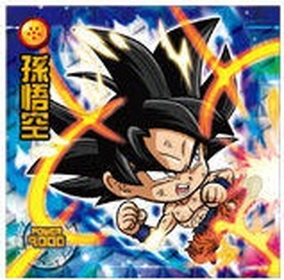 楽天市場】ドラゴンボール 超戦士シールウエハースZ W7-06 孫悟空 GR