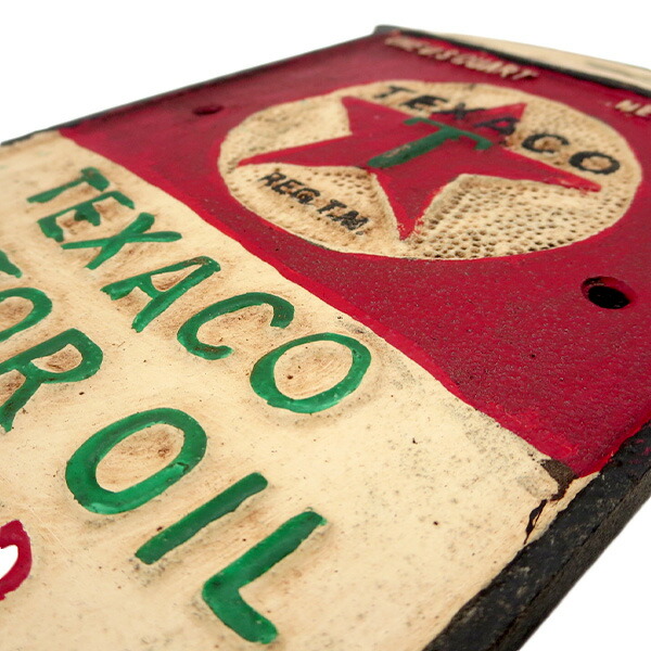 楽天市場】サインプレート テキサコ オイル アメリカン 看板 ガレージ