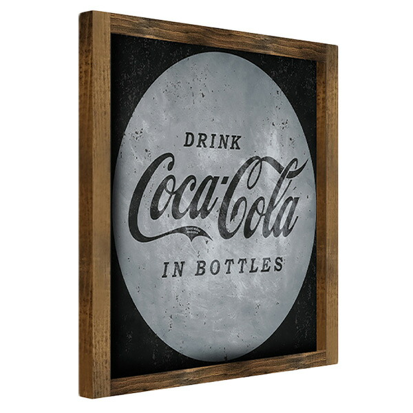 楽天市場】コカコーラ 看板 アメリカン メタルサイン 木枠 コカコーラ