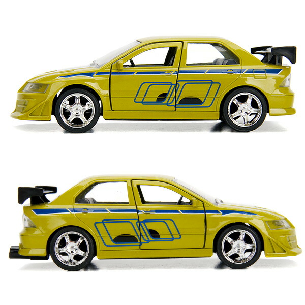 楽天市場】ワイルドスピード ミニカー 1/32 三菱 ランエボ7 JADA TOYS