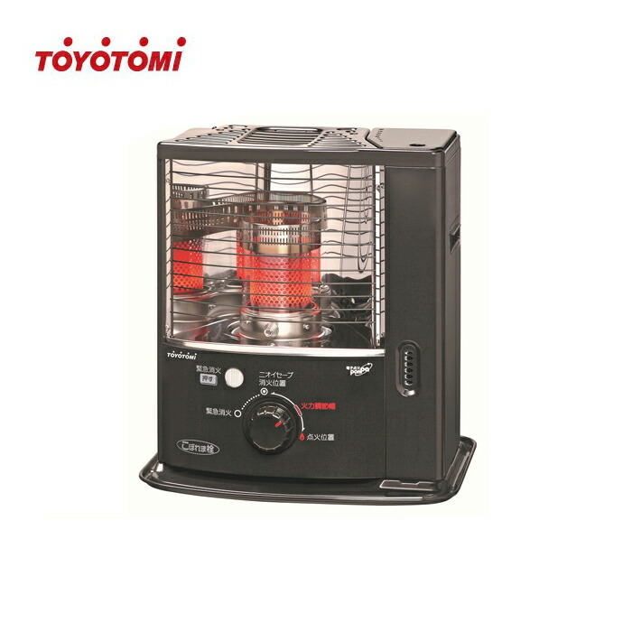 楽天市場】トヨトミ 石油ストーブ 反射型 RSX-23N (B) ブラック | 反射