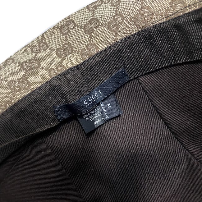 楽天市場】【送料無料】 グッチ バケット ハット ベージュ ブラウン