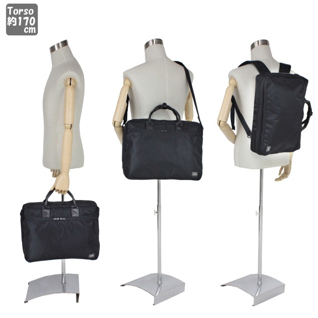 楽天市場】ポーター タイム 3WAYブリーフケース 655-08296 10 ブラック