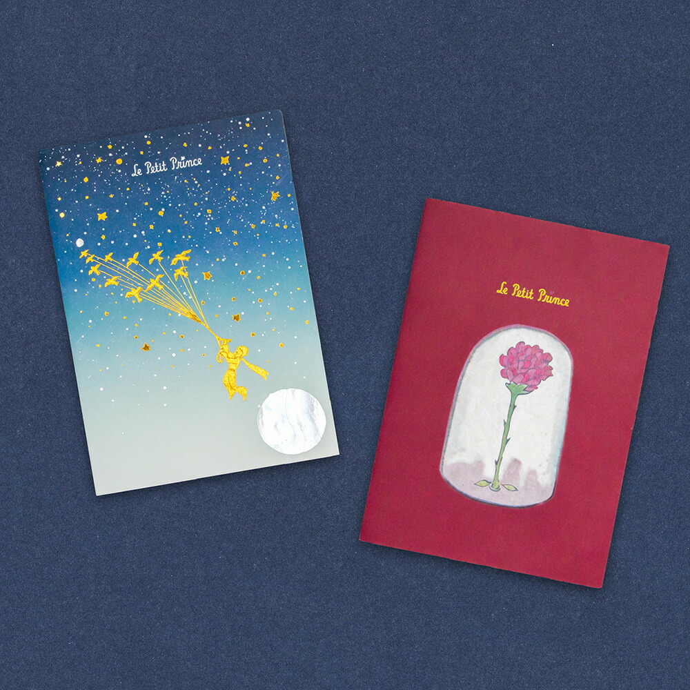 楽天市場】星の王子さま × ROKKAKU 箔押し文庫本サイズノート フタバ