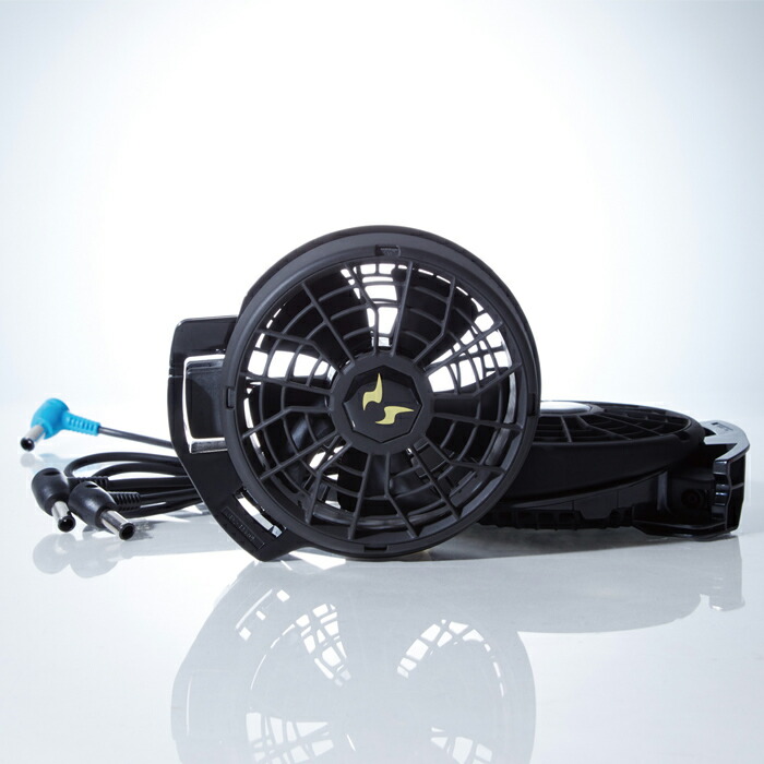 楽天市場】空調風神服用 空調 服 24V仕様 ファン 2個セット ななめ