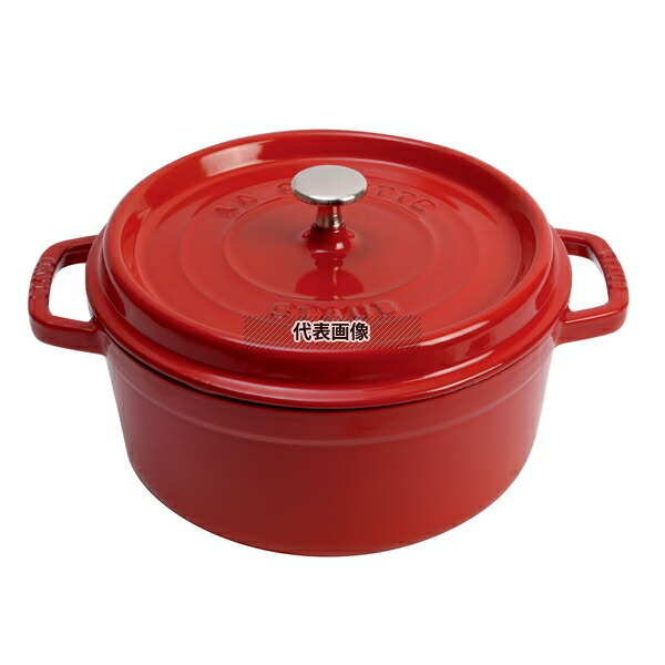 ストウブ ピコ ココット ラウンド 14cm [チェリー] (鍋) 価格比較
