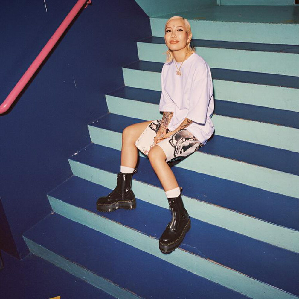 楽天市場】ドクターマーチン レディース ブーツ ジェッタハイマックス