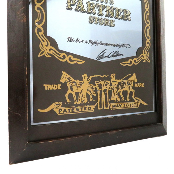 楽天市場】【中古】LEVI'S リーバイス 1970年代アンティークパブミラー