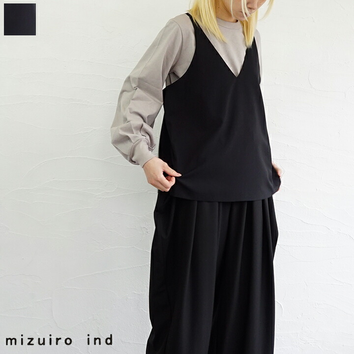 楽天市場】【sold out】mizuiro ind（ミズイロインド）キャミソール