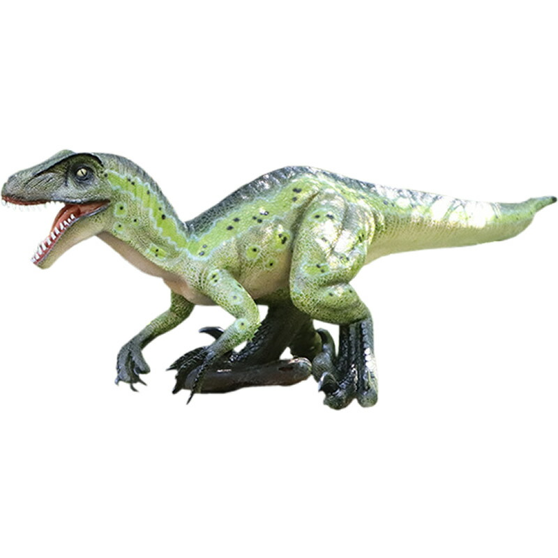 楽天市場】FRP恐竜オブジェ 鉄の爪をもつヴェロキラプトル【即納可