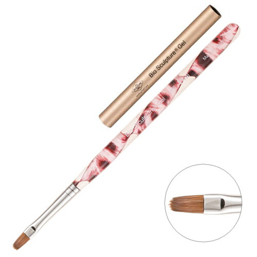 ネイルアート筆 6本セット バイオスカルプチュア ネイルアート筆 6本
