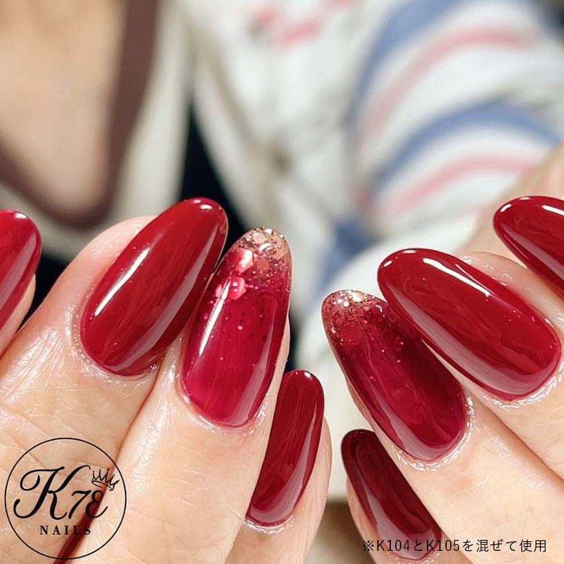 楽天市場】sacra サクラ ジェルネイル カラージェル K105 Gossip Rouge