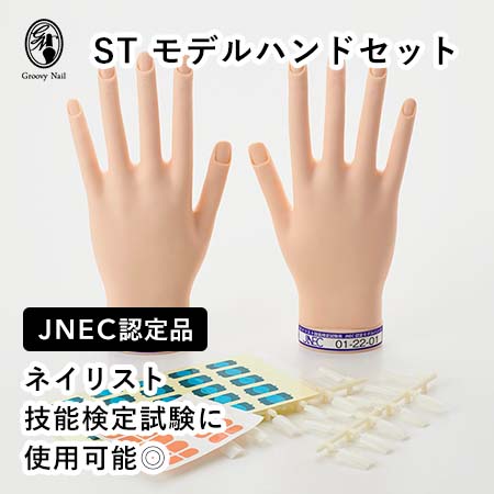 ネイリスト技能検定試験用 JNEC認定モデルハンド/チップセット/検定用