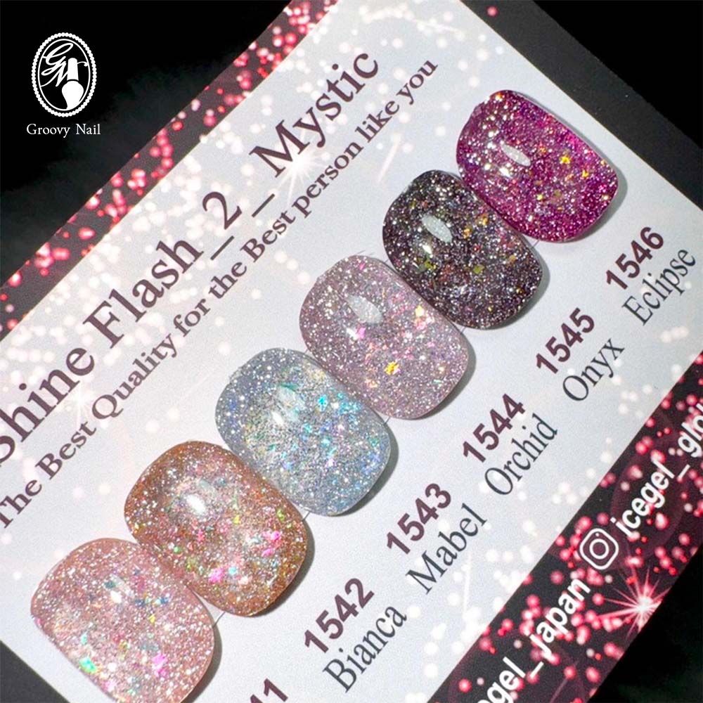 楽天市場】アイスジェル ICEGEL ABLACK シャインフラッシュジェル