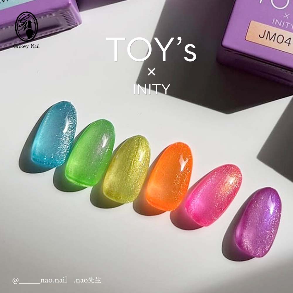 楽天市場】TOY's × INITY ジェリーマグ 7ml 全6色 T-JM01~06