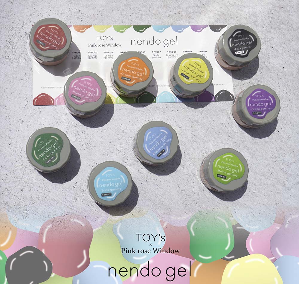 楽天市場】TOY's × INITY ネンドジェル nendo gel 全10色 8g 3Dジェル