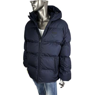 楽天市場】PRADA プラダ ダウンジャケット メンズ トライアングルロゴ