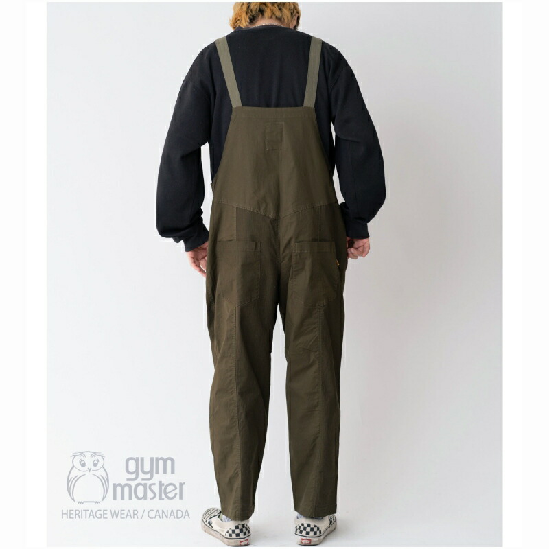 楽天市場】gym master(ジムマスター) 公式 異素材オーバーオールメンズ