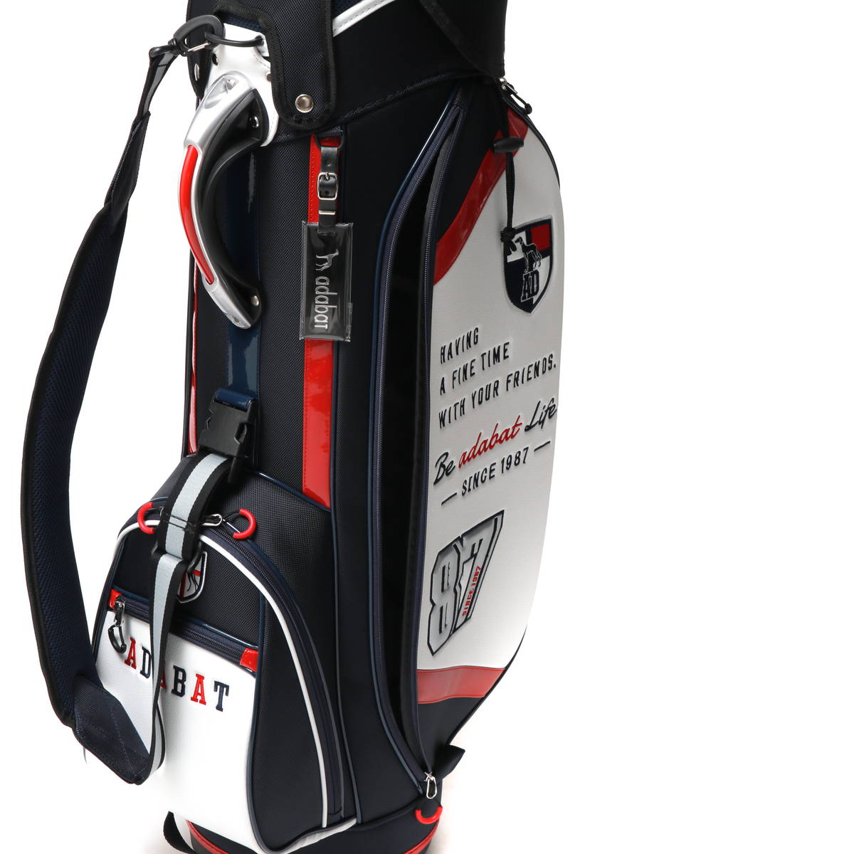 楽天市場】アダバット キャディバッグ adabat ゴルフバッグ GOLF