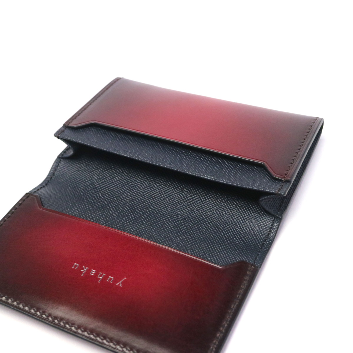 楽天市場】ユハク カードケース 薄型 スリム メンズ 名刺入れ 本革