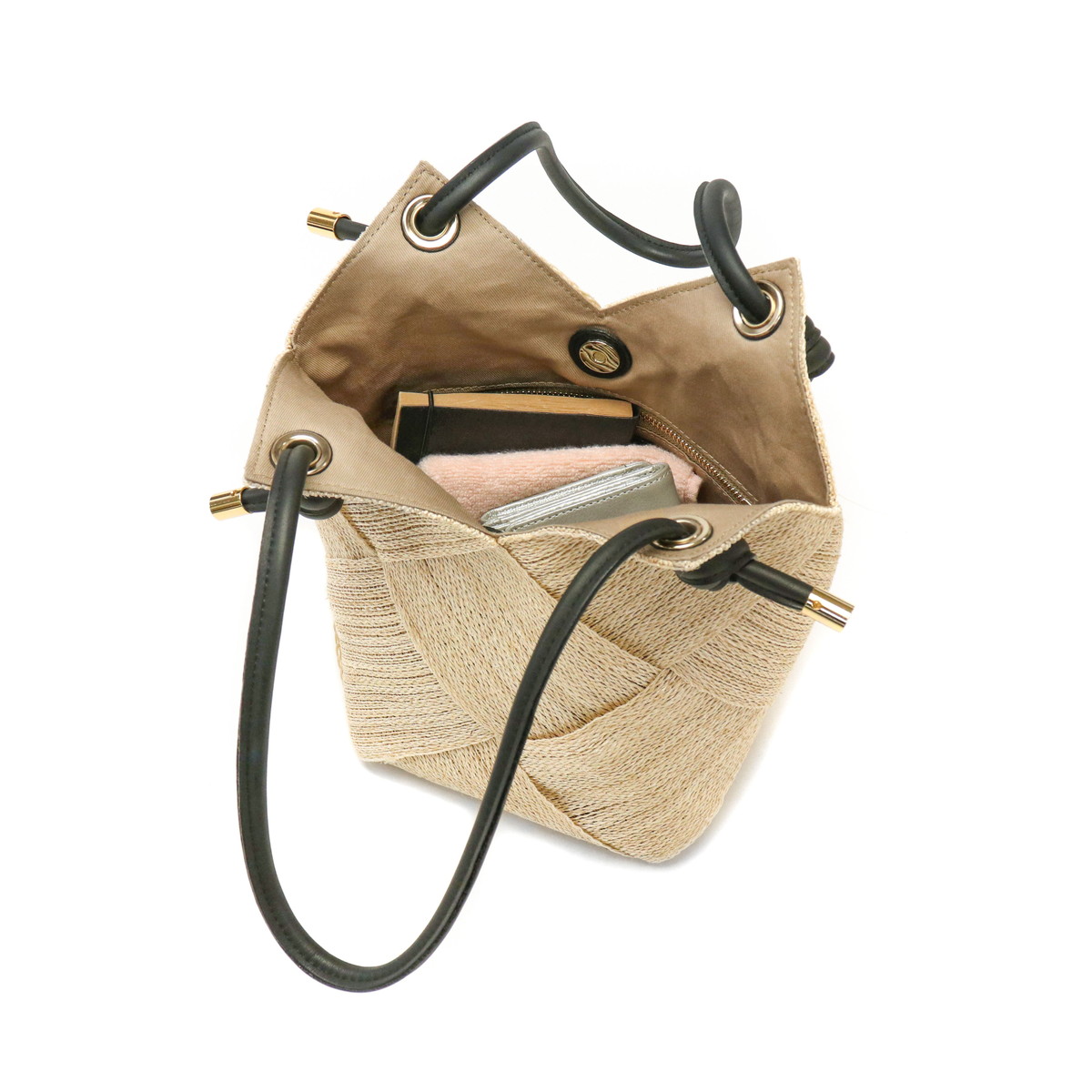 楽天市場】【正規品】 ヴィオラドーロ かごバッグ トート VIOLAd'ORO