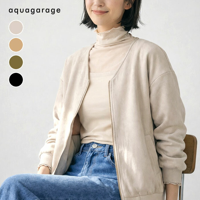 楽天市場】ブルゾン レディース 秋 Vネック レディースブルゾン ノー