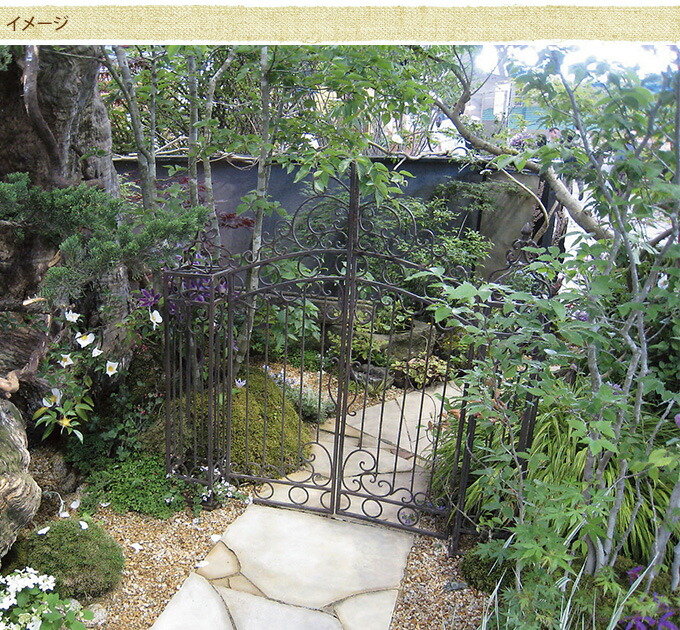 楽天市場】英国ロイヤルガーデンゲート 扉 W84.5cm （柱別売り