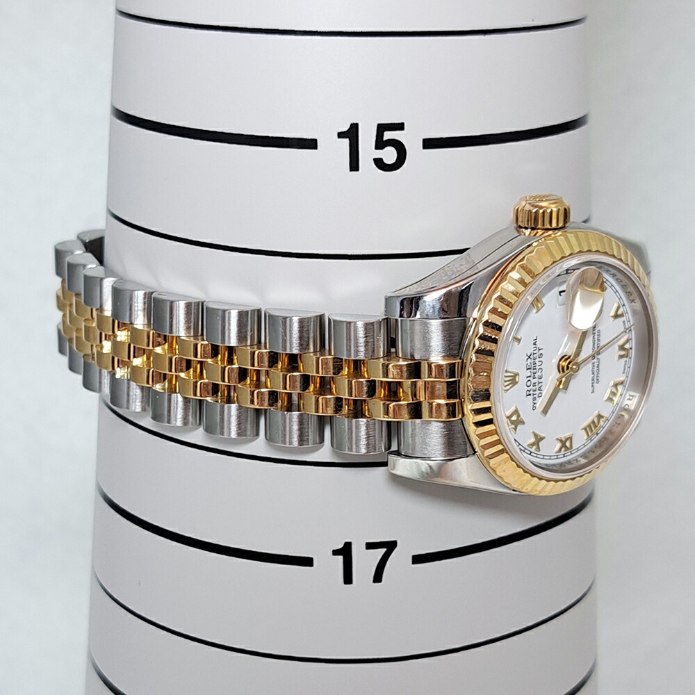 楽天市場】【中古】ロレックス デイトジャスト 179173 Z番 ルーレット