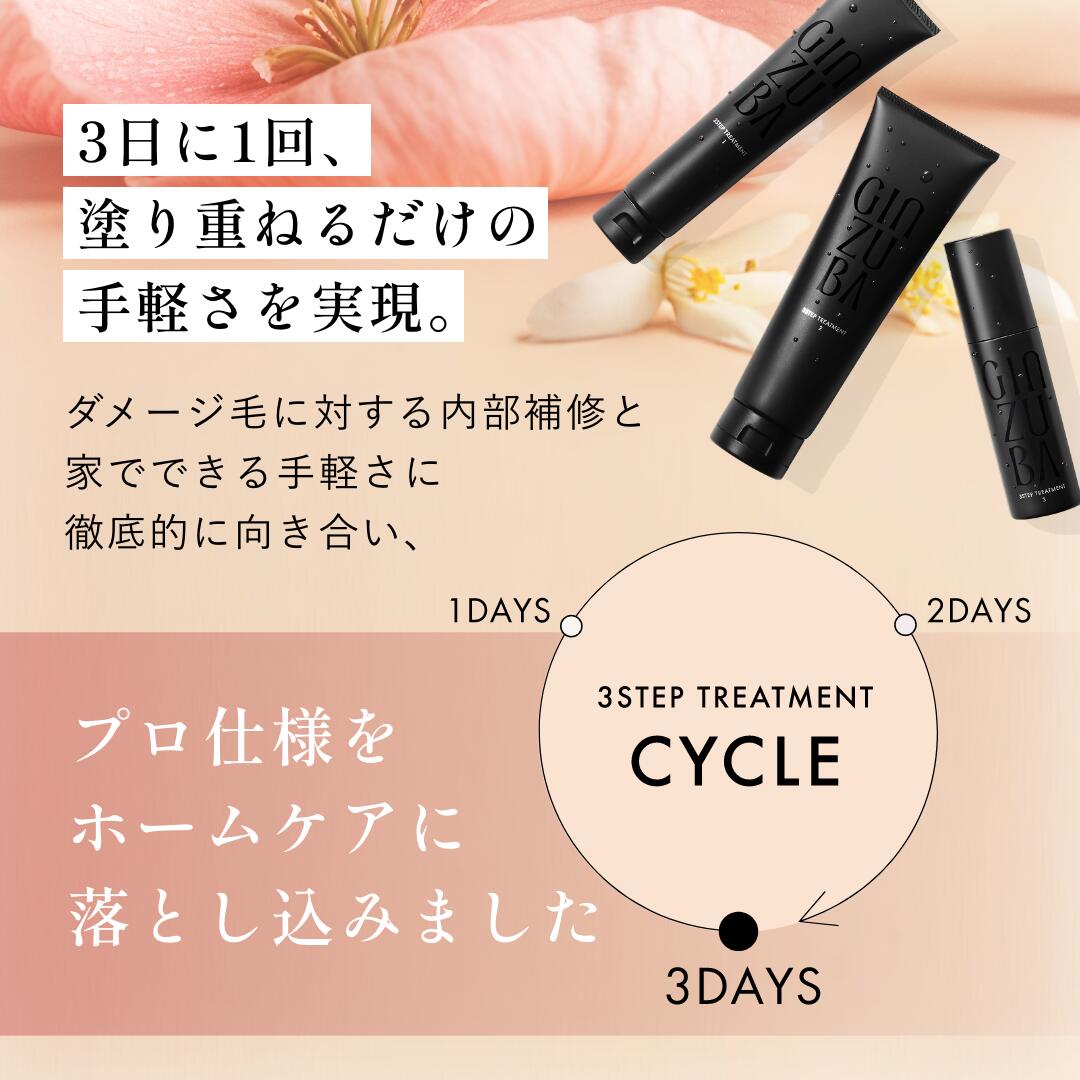 楽天市場】【GINZUBA公式】3ステップトリートメント 艶髪 ヘア