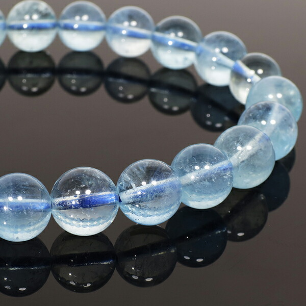 楽天市場】サンタマリア アクアマリン 高品質 ブレスレット 9.7mm 20cm