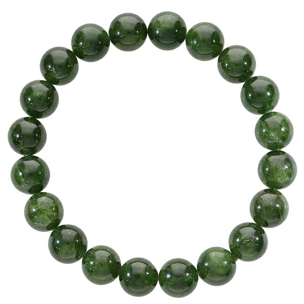 楽天市場】クロムダイオプサイト 4A グレード ロシア産 ブレスレット