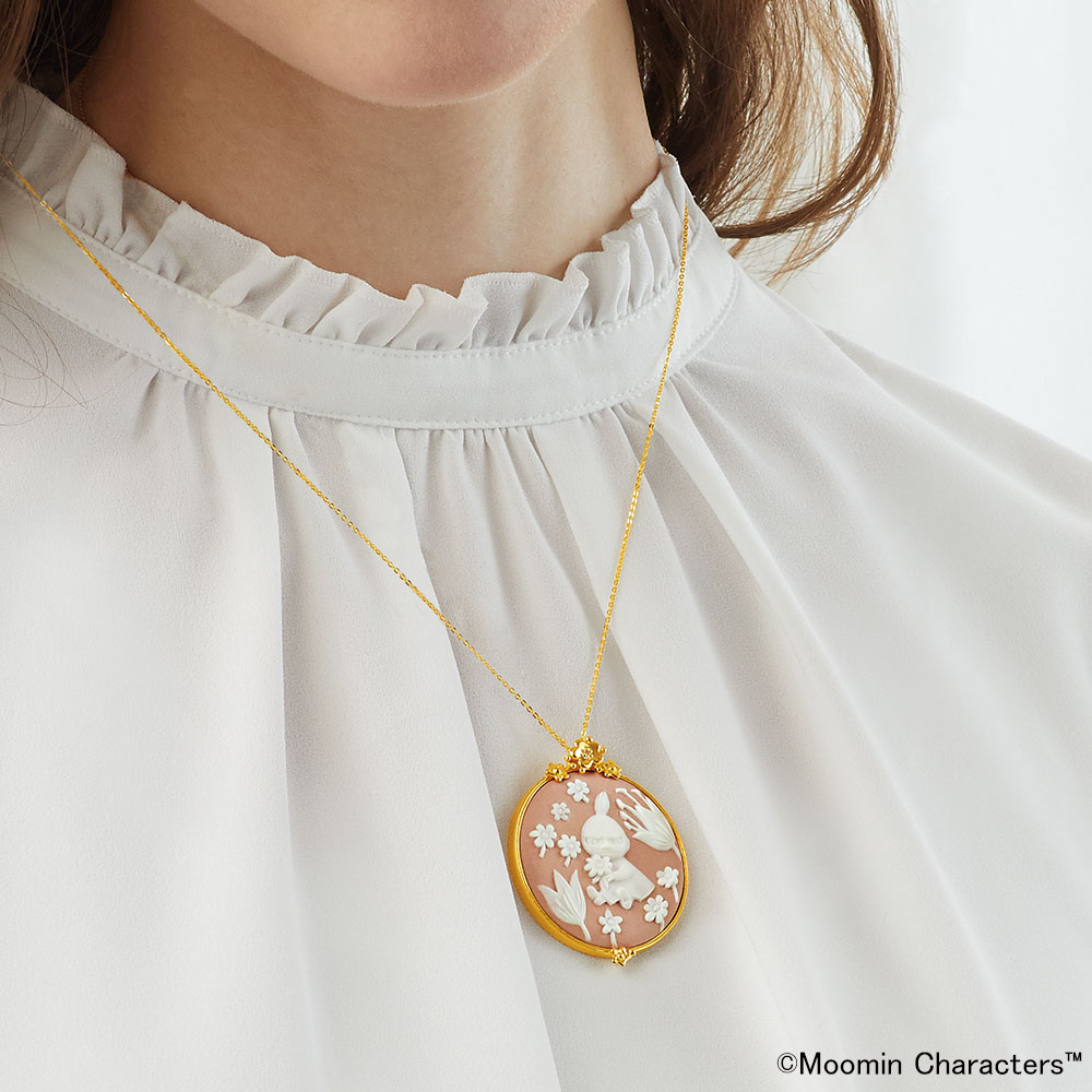 楽天市場】[MOOMIN/ムーミン] 磁器カメオペンダント しあわせの