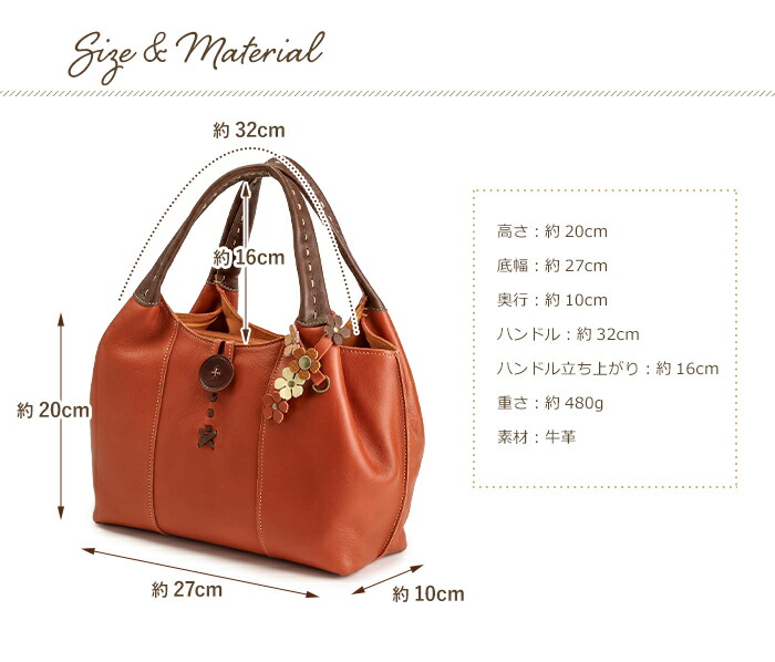 楽天市場】SACURA 日本製 シュリンクレザーハンドバッグ「FLORESCO