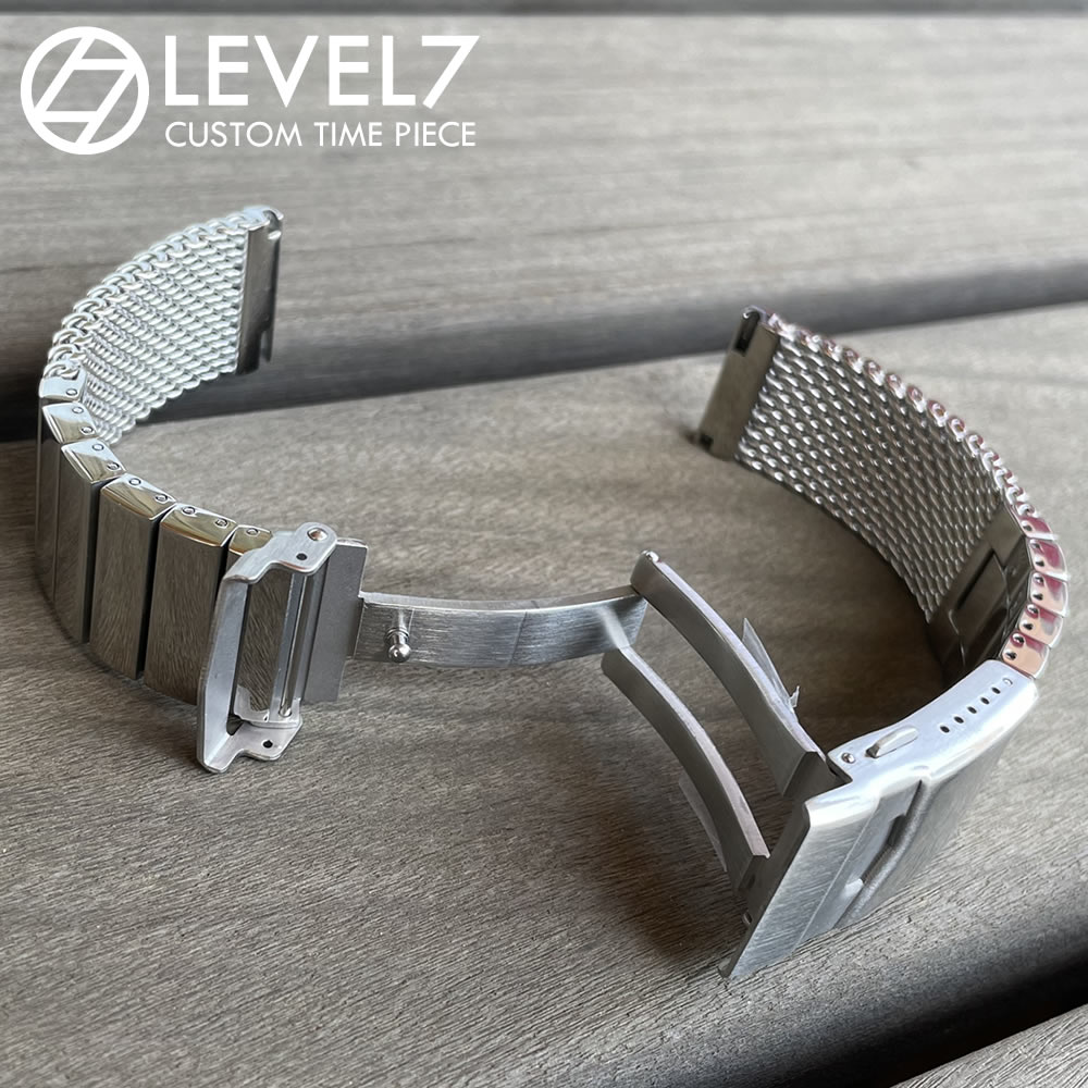 楽天市場】SHARK/シャーク ステンレスメッシュ ベルト シルバー