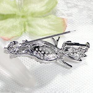 楽天市場】pt900【1.0ct】ダイヤモンド パヴェ ブローチ【送料無料