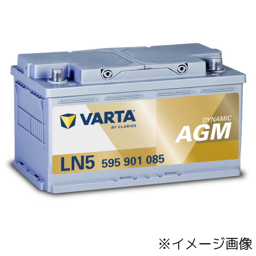 楽天市場】varta silver dynamic agm 595901085 ln5の通販