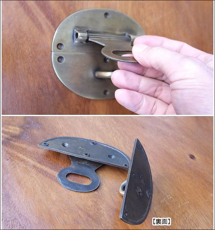 楽天市場】真鍮 鍵 パーツ 錠前 かんぬき 《幅125mm×高さ