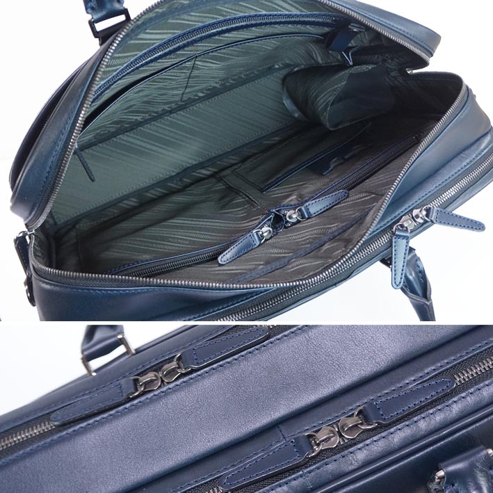 楽天市場】フジタカ FUJITAKA ダブルルーム レザービジネスバッグ B4