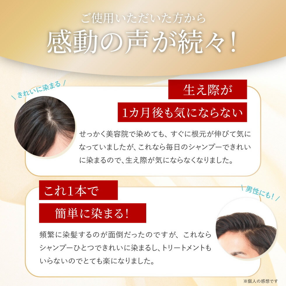 楽天市場】【64%OFF☆SALE】【公式】 白髪染め シャンプー 450g 1本で3